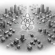 Web3 and blockchain real estate concept